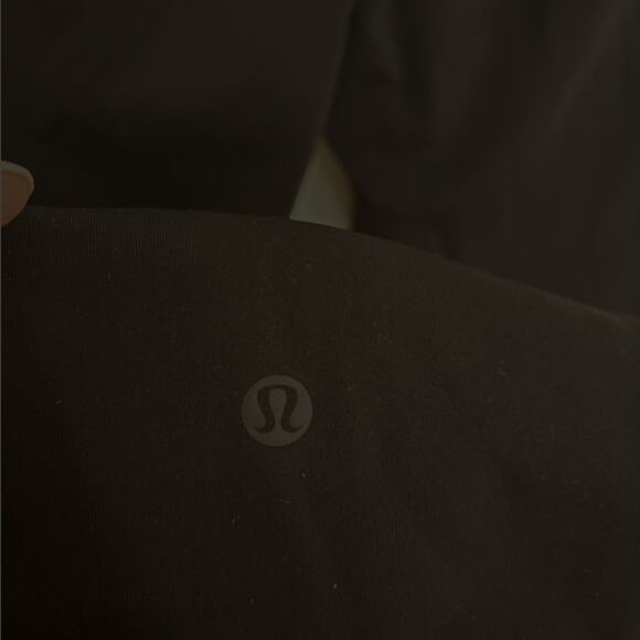 Lululemon Pants Womens 4 On The Fly Black Full Length Pull On Drawstring Waist - Picture 3 of 4